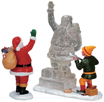 Santa Sculpture